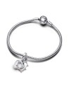 Pandora Friendship Opalescent Double Dangle Charm- 793434C01