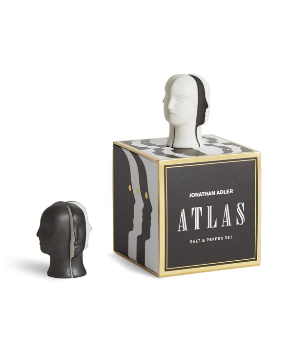 Jonathan Adler Atlas Salt & Pepper Set- JO29409