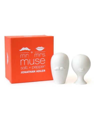 Jonathan Adler Mr. & Mrs. Muse Salt & Pepper Set- JO6126