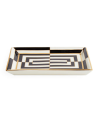 Jonathan Adler Op Art Rectangle Tray- JO27287