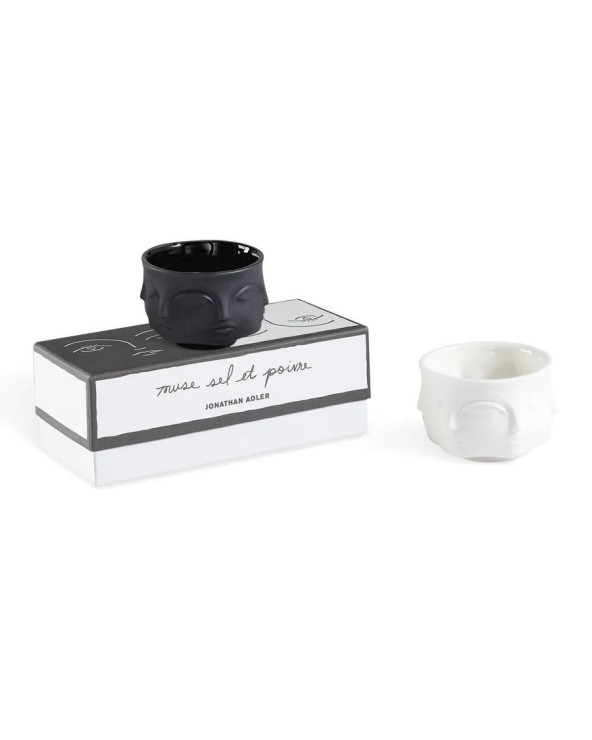 Jonathan Adler Muse Sel Et Poivre Salt & Pepper Cellars- JO32900