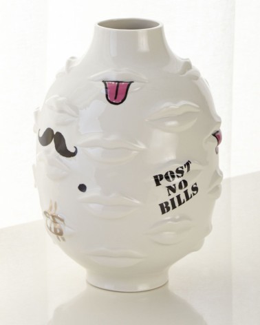 Jonathan Adler Gala Round Vase - Graffiti- JO28459