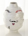 Jonathan Adler Gala Round Vase - Graffiti- JO28459