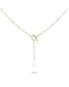 Rue des Mille T-BAR rosary necklace- RUGR-019 M5 AU