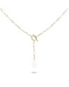 Rue des Mille T-BAR rosary necklace- RUGR-019 M5 AU