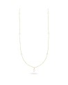 Rue des Mille Long necklace pearl drop central- RUCL-019 M3 AU