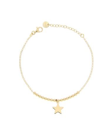 Rue des Mille Star-shaped bracelet- RUBR-1SOGG PL STE AU