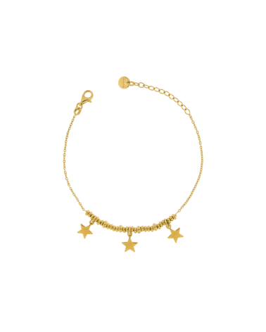 Rue des Mille Micro ring bracelet 3 Stars- RUBR-003 STE AU