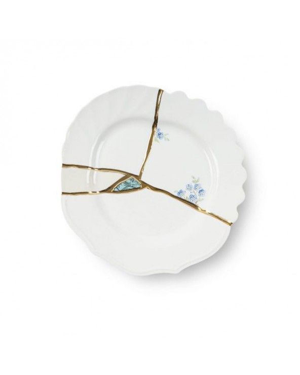 Dessert plate kintsugi-n'3