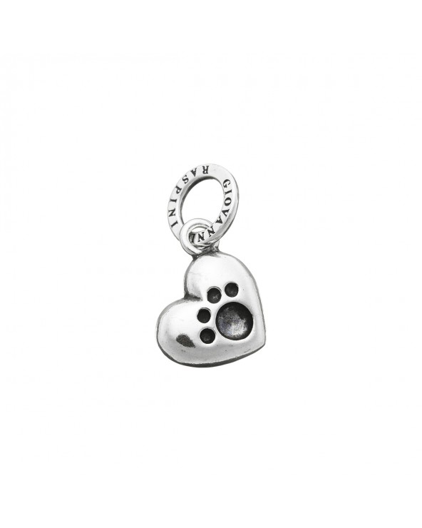 Giovanni Raspini Heart Dog Charm- GV6051