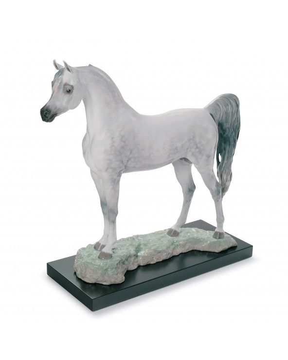 Lladrò Figurina cavallo pura razza araba edizione limitata