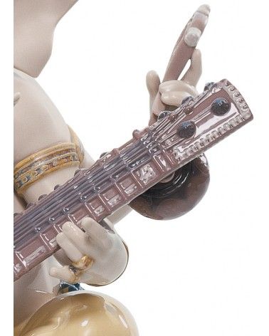 Lladrò Figurina ganesha con veena