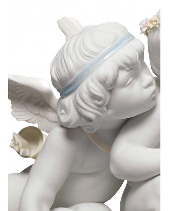 Lladrò Figurina angeli amore e psiche