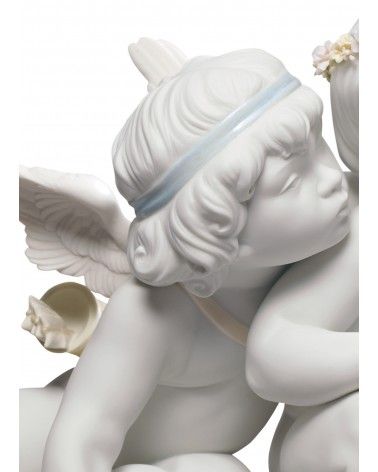 Lladrò Figurina angeli amore e psiche