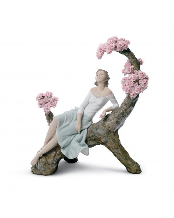 Sweet Scent of Blossoms Woman Figurine. Limited Edition