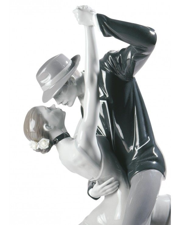 Lladrò Figurina coppia tango appassionato. Edizione limitata