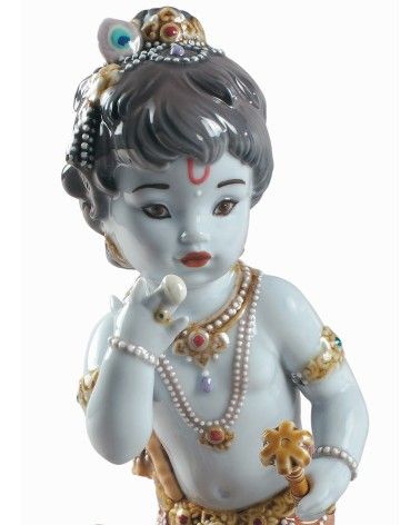 Lladrò Figurina krishna butterthief