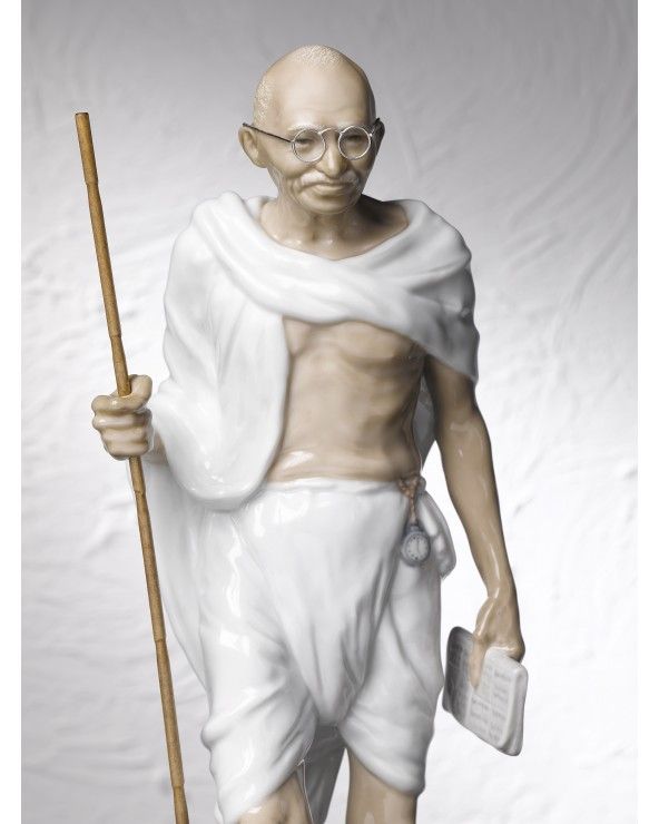 Lladrò Figurina mahatma gandhi