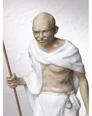 Lladrò Figurina mahatma gandhi