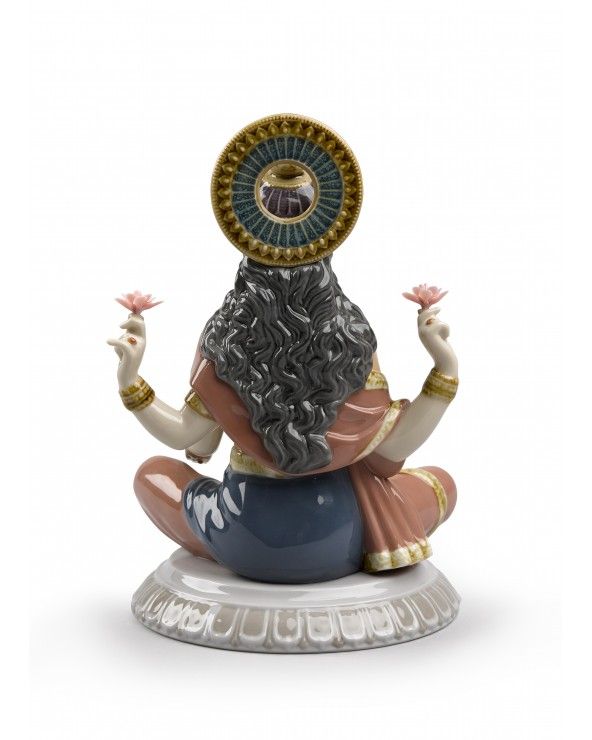 Lladrò Figurina dea lakshmi