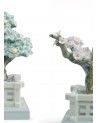 Japanese Tree Pots Figurine