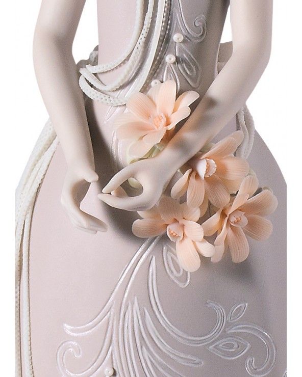 Lladrò Figurina donna haute allure modello esclusivo. Edizione