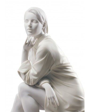 In My Thoughts Woman Figurine