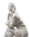 In My Thoughts Woman Figurine