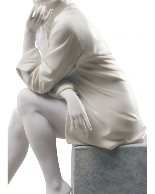 In My Thoughts Woman Figurine