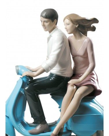 Riding with You Couple Figurine