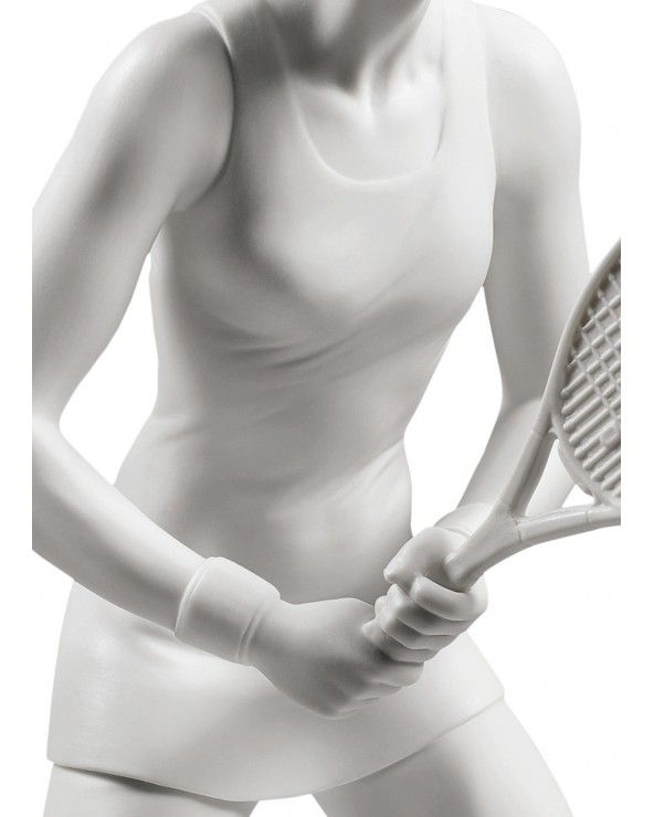 Lady Tennis Player Figurine