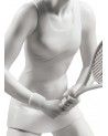 Lady Tennis Player Figurine