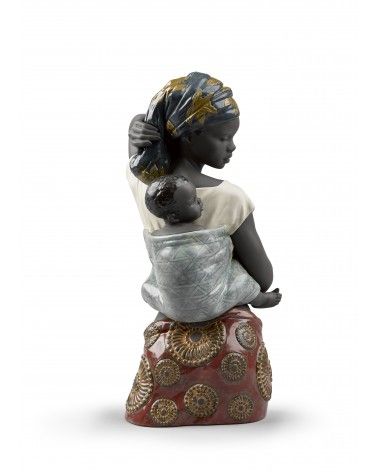 African Bond Mother Figurine