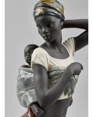 African Bond Mother Figurine