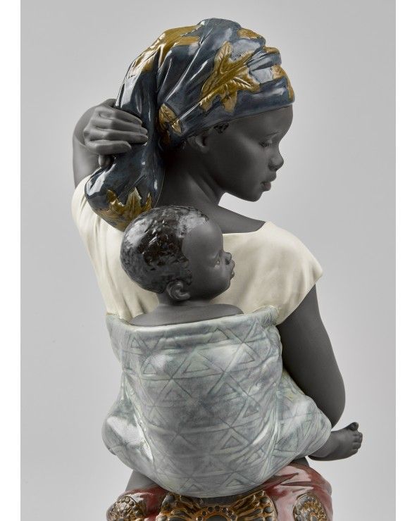 African Bond Mother Figurine