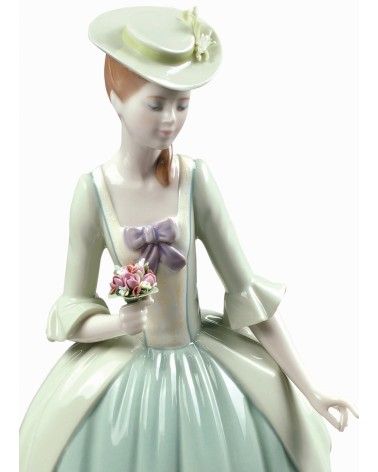 Floral Scent Woman Figurine