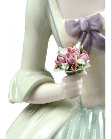 Floral Scent Woman Figurine