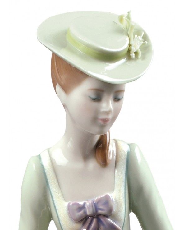 Floral Scent Woman Figurine