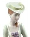 Floral Scent Woman Figurine