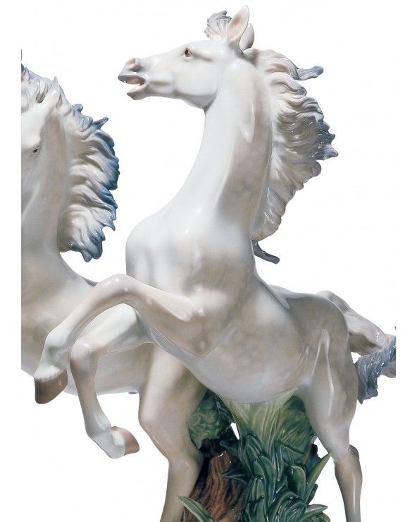 Free as The Wind Horses Sculpture. Limited Edition