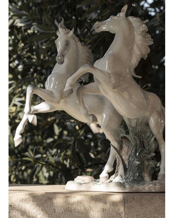 Free as The Wind Horses Sculpture. Limited Edition