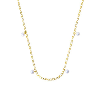 Collana in Oro 9 Kt e Perle