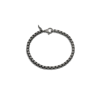 Bracciale Maglia Quadra Black