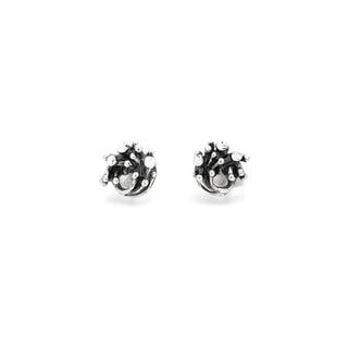 Selene Button Earrings