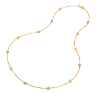 Collana Lunga Margherita Luce Dorata