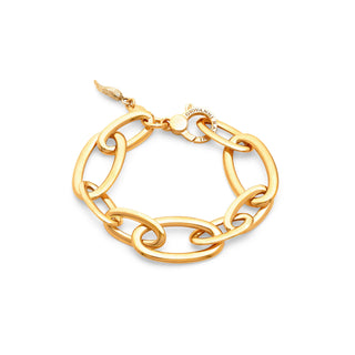 Bracciale Maglia Ovale Bold Dorato