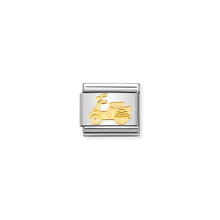 Link Composable Classic in Oro Motorino Vespa-Nomination-Armando Poggi