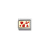 Composable Classic Link Plate with Hearts