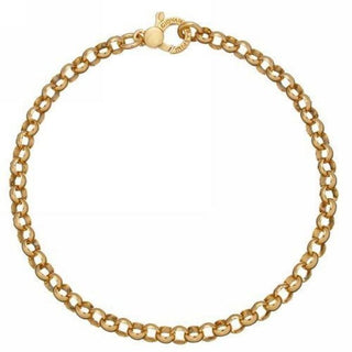Bracciale Base Rolò Piccolo Dorato cm21