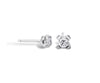 Orecchino Punto Luce Argento 925 Diamante Lab Grown Ct.0,20